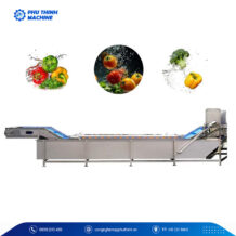 Máy rửa nông sản rau củ quả
