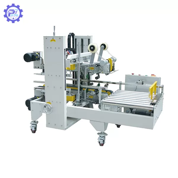 Máy Dán Băng Dính Thùng Carton FXS-5050 9 ket cau nho gon co banh xe di chuyen de dang