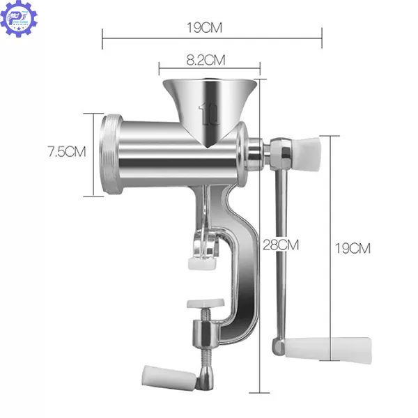 Máy Xay Thịt Quay Tay 14 thiet ke may xay quay tay nho gon