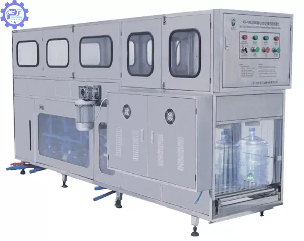 Dây Chuyền Sản Xuất Nước Uống Đóng Bình Tự Động 100-150B/H 14 may chiet rot va dong binh