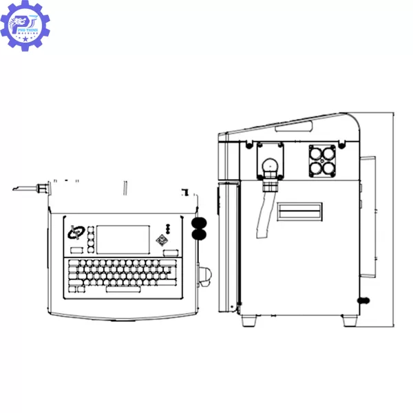 Máy indate phun liên tục Leatech LT710 11 may indate phun lien tuc leatech lt710 co thiet ke than thien voi nguoi dung