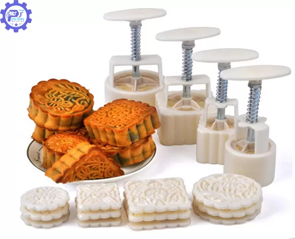 Dây Chuyền Sản Xuất Bánh Trung Thu 15 bo khuon lan banh trung thu