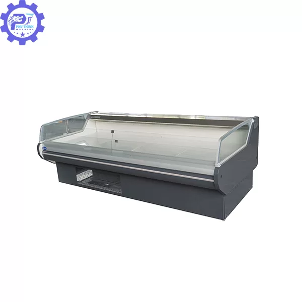 Tủ Thịt Tươi Màn Kéo Không Cửa 2M XF-2 14 ket cau tu tru thit bang inox tuoi tho cao
