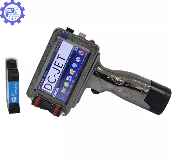 Máy Indate Phun Cầm Tay HC3 12 Mẫu máy indate phun cầm tay HC3